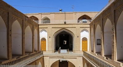  مدرسه خان یزد شهرستان یزد استان یزد