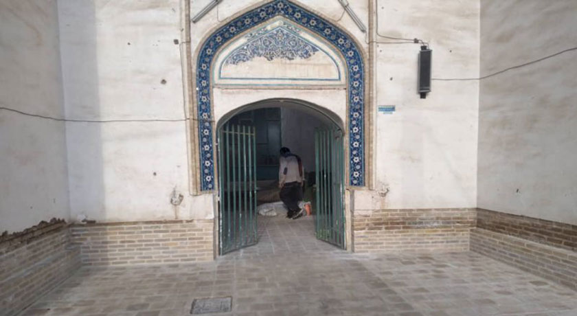 سردر مسجد زاویه -  شهر یزد