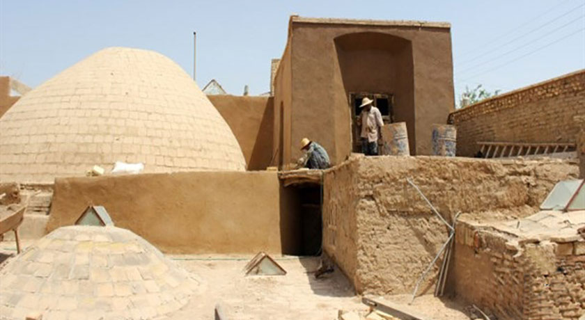  حمام دربند میرزا شهرستان یزد استان تفت