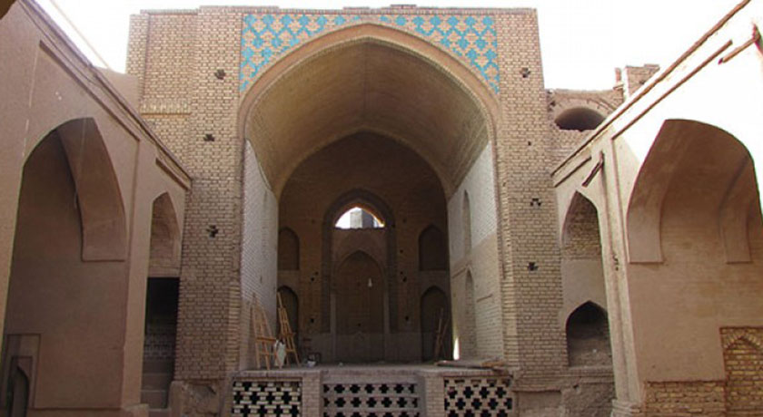  مسجد شهاب الدین طراز شهرستان یزد استان یزد