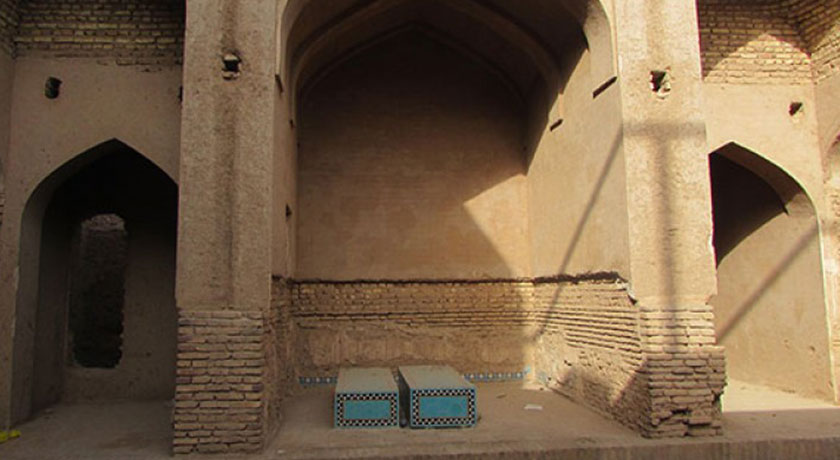  مسجد شهاب الدین طراز شهرستان یزد استان یزد