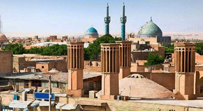  بافت تاریخی شهر یزد شهرستان یزد استان یزد
