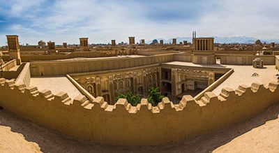  بافت تاریخی شهر یزد شهرستان یزد استان یزد