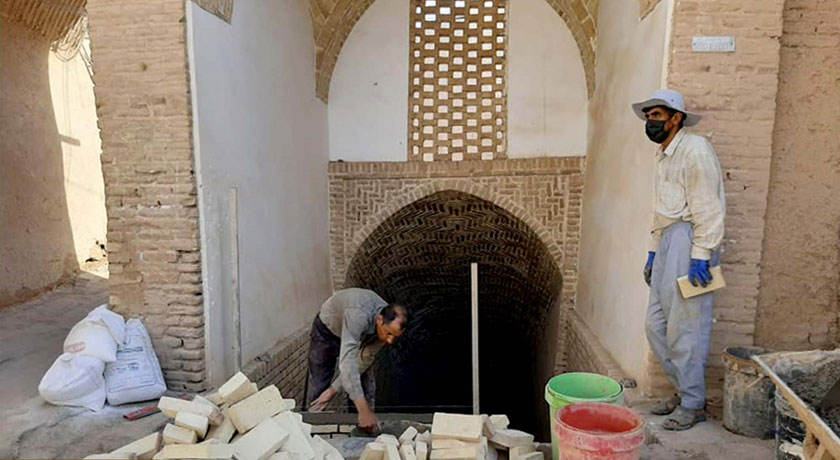  آب انبار حاج محمدرضا شهرستان یزد استان اردکان