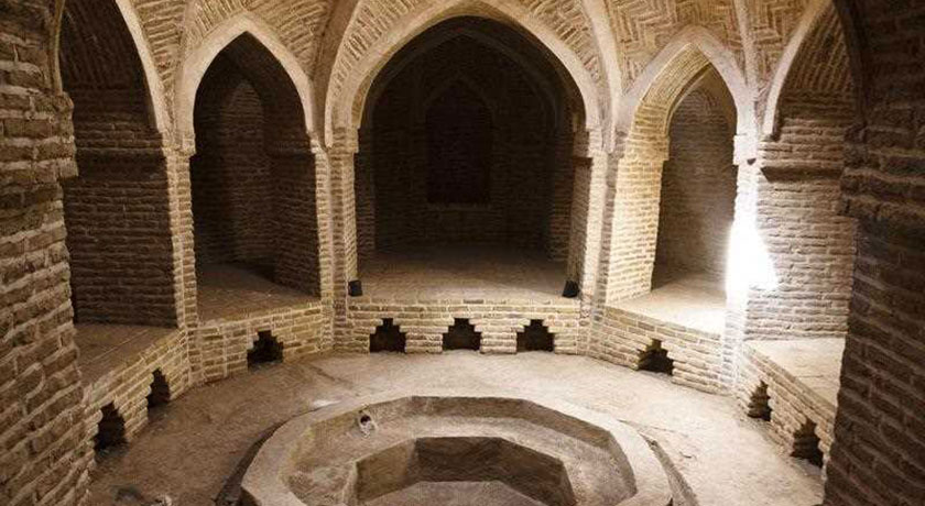  حمام توده (حمام خزینه ای) شهرستان یزد استان یزد