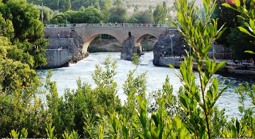  زاینده رود شهرستان اصفهان استان اصفهان