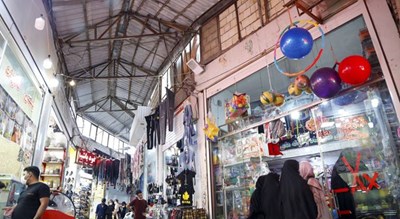  بازار تاریخی شهرضا شهر اصفهان استان اصفهان