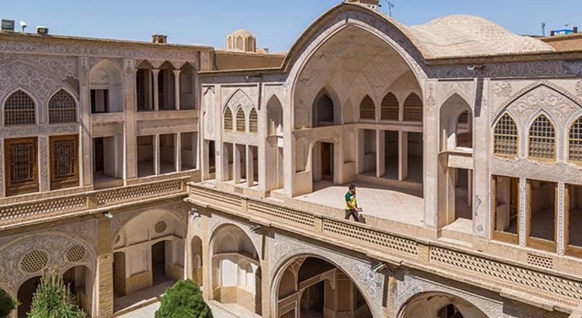  خانه تاریخی عباسیان کاشان شهرستان اصفهان استان کاشان
