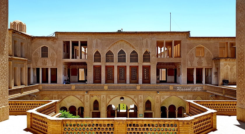  خانه تاریخی عباسیان کاشان شهرستان اصفهان استان کاشان