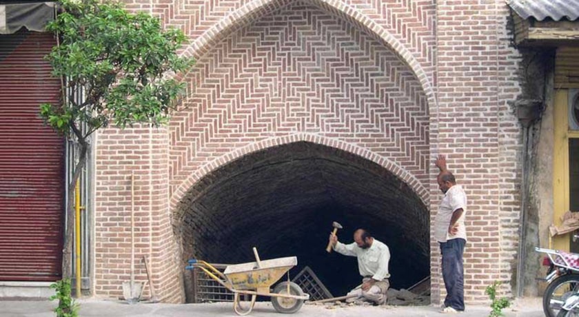  آب انبار میرزا مهدی شهرستان مازندران استان ساری