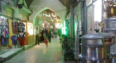  بازار چهار سوق گلپایگان شهر اصفهان استان گلپایگان