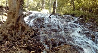  آبشار اوبن (بولا) شهرستان مازندران استان ساری