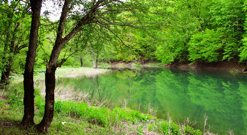  دریاچه چورت (میانشه) شهرستان مازندران استان ساری