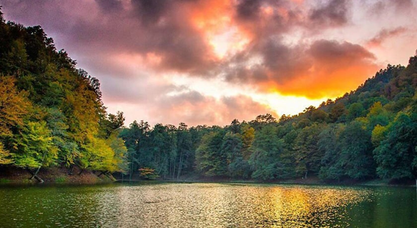  دریاچه چورت (میانشه) شهرستان مازندران استان ساری