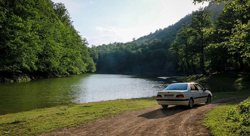  دریاچه چورت (میانشه) شهرستان مازندران استان ساری