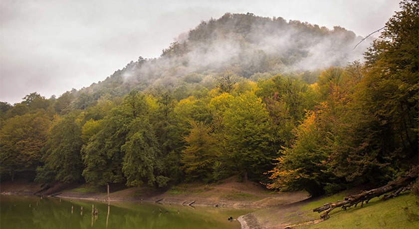  دریاچه چورت (میانشه) شهرستان مازندران استان ساری