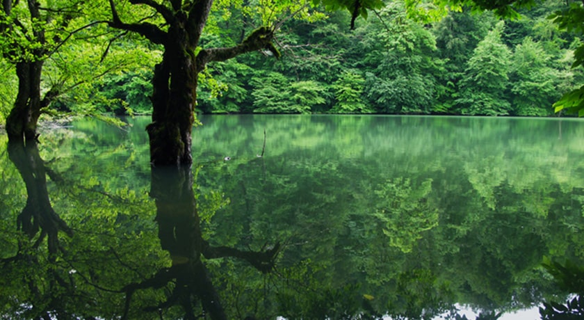  دریاچه چورت (میانشه) شهرستان مازندران استان ساری