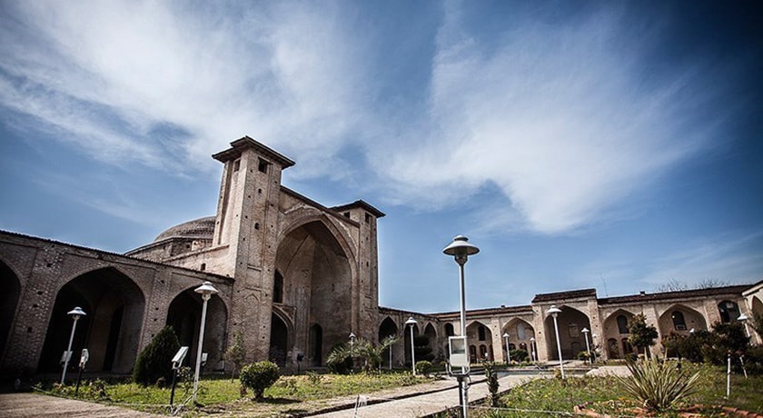  مسجد جامع شاه عباسی فرح آباد شهرستان مازندران استان ساری