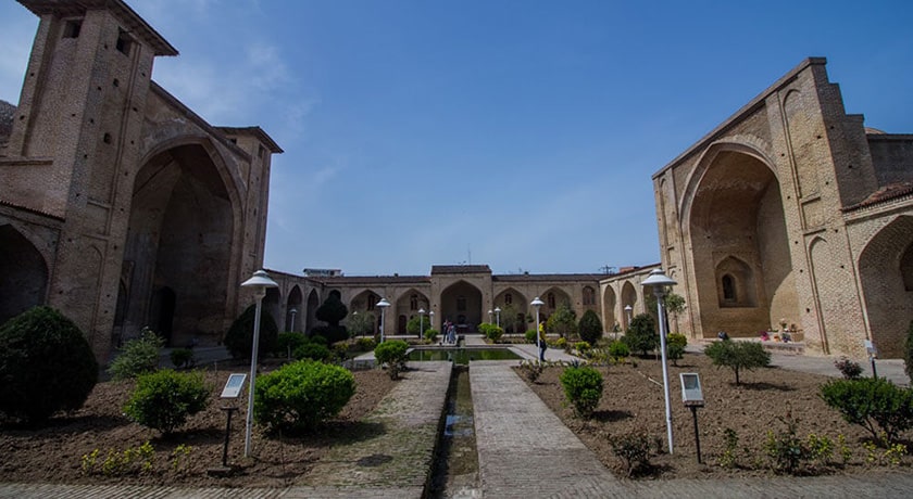  مسجد جامع شاه عباسی فرح آباد شهرستان مازندران استان ساری