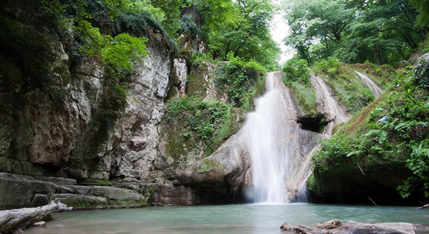 آبشار سنگ لو -  شهر ساری