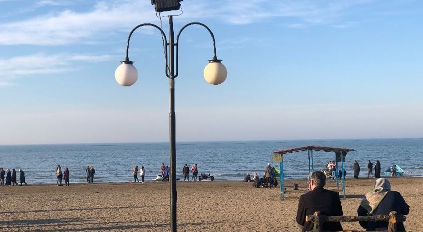  ساحل خزر آباد ساری شهرستان مازندران استان ساری