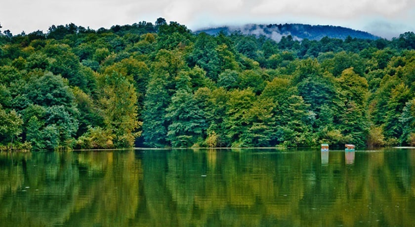  دریاچه الیمالات شهرستان مازندران استان نور