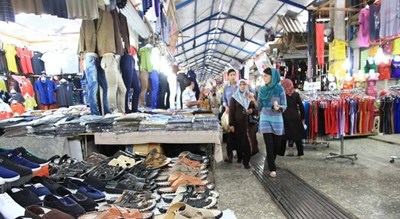  بازار بزرگ ساحلی آستارا شهر گیلان استان آستارا