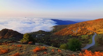  جاده هراز شهرستان مازندران استان آمل