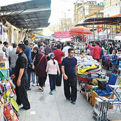 بازارچه مرزی باشماق مریوان