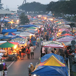 بازارهای شبانه در لنکاوی