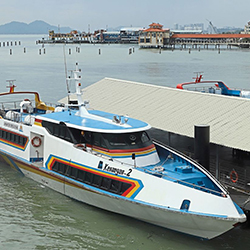 کشتی سواری در پنانگ