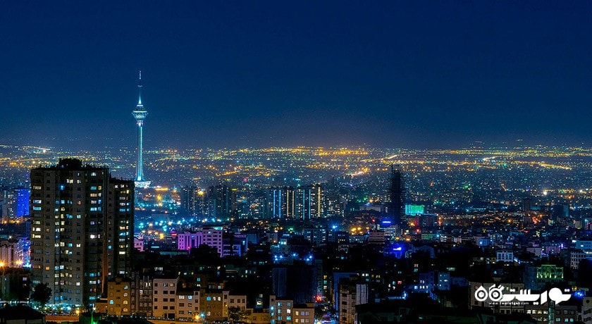 استان تهران در کشور ایران - توریستگاه