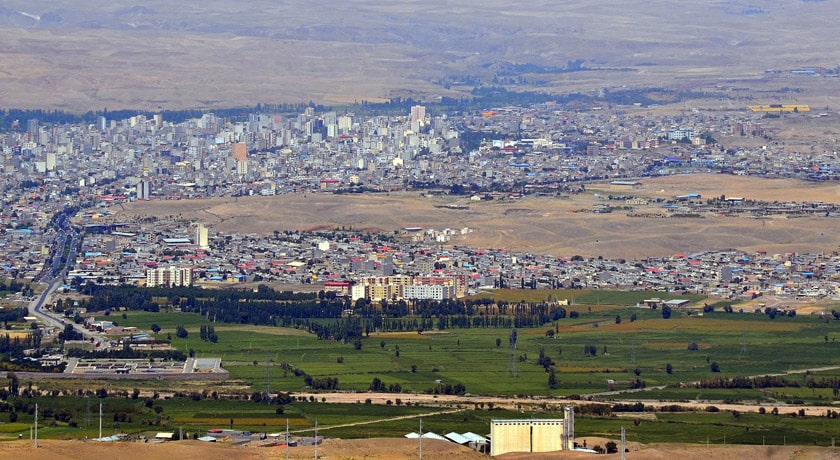 شهر میانه در استان آذربایجان شرقی - توریستگاه