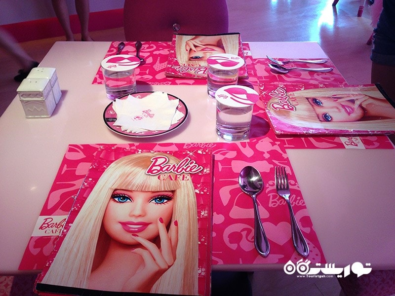 کافه باربی (Barbie Cafe) در تایپه، تایوان