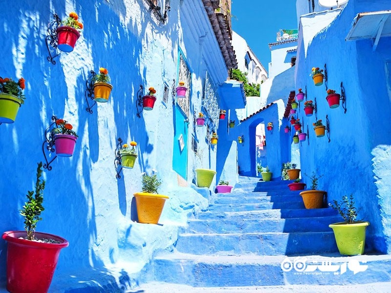 7. شفشائون (Chefchaouen)، مراکش