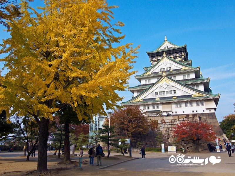 14- قلعه اوساکا در کشور ژاپن