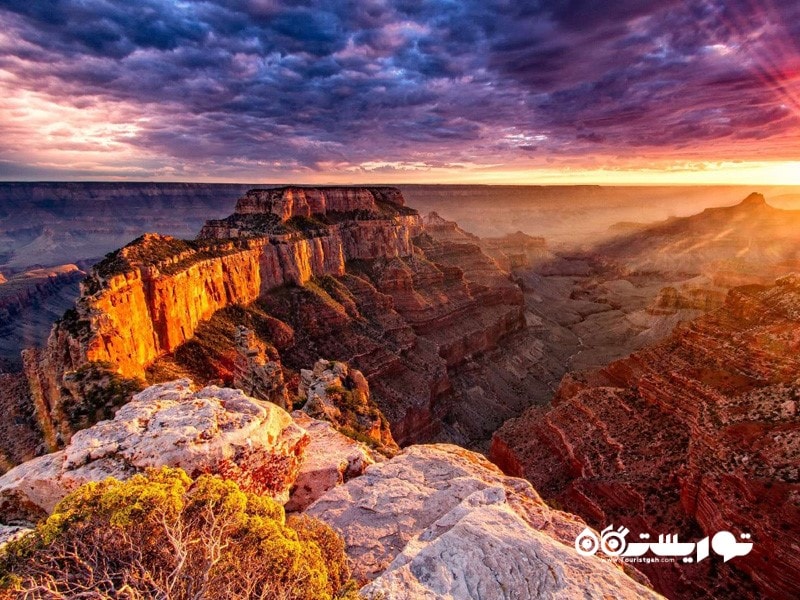 3. گرند کنیون (Grand Canyon)، آریزونا