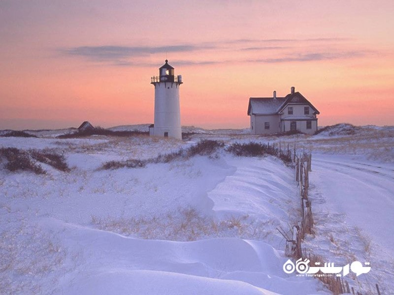 فانوس دریایی ریس پوینت (Race Point Lighthouse)، کیپ کاد (Cape Cod)، ماساچوست