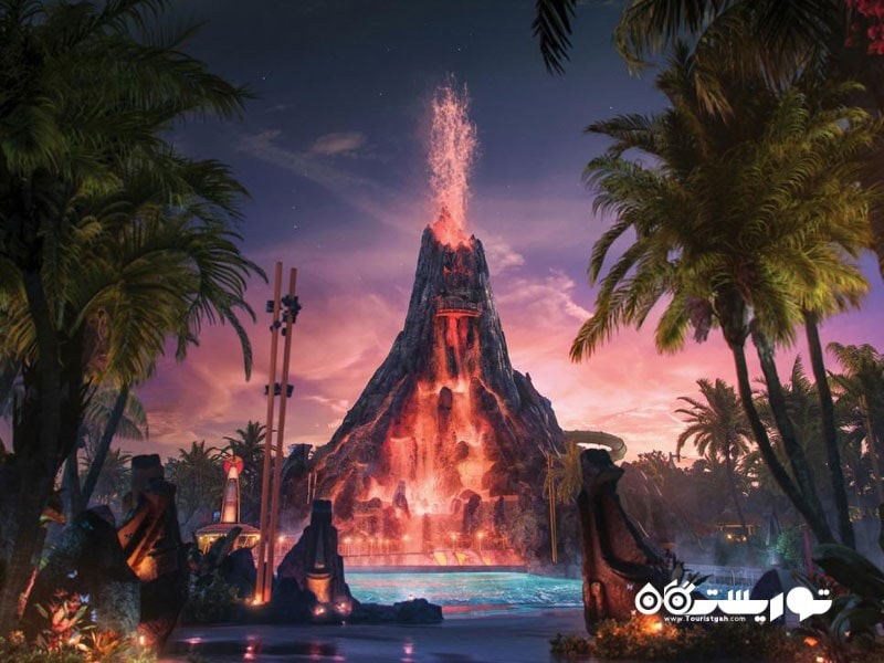 یونیوِرسالز وُلکِینو بِی، فلوریدا (Universal’s Volcano Bay, Florida)