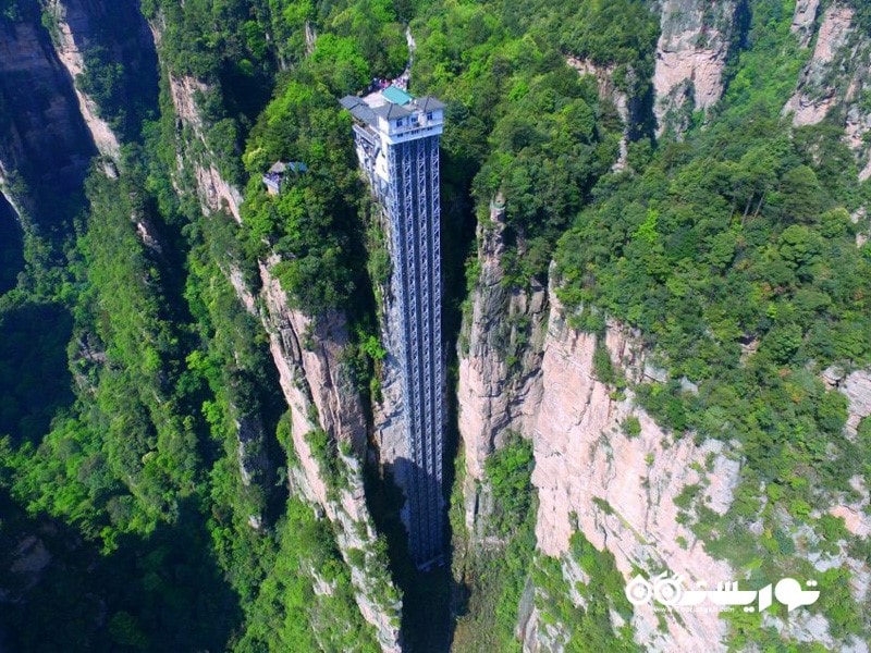این آسانسور مرتفع با ارتفاع 330 متر، از برج ایفل بلندتر است