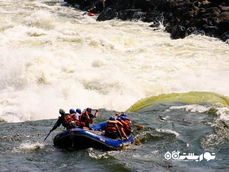 رودگردی در رودخانه زامبزی (Zambezi River Rafting) در زامبیا