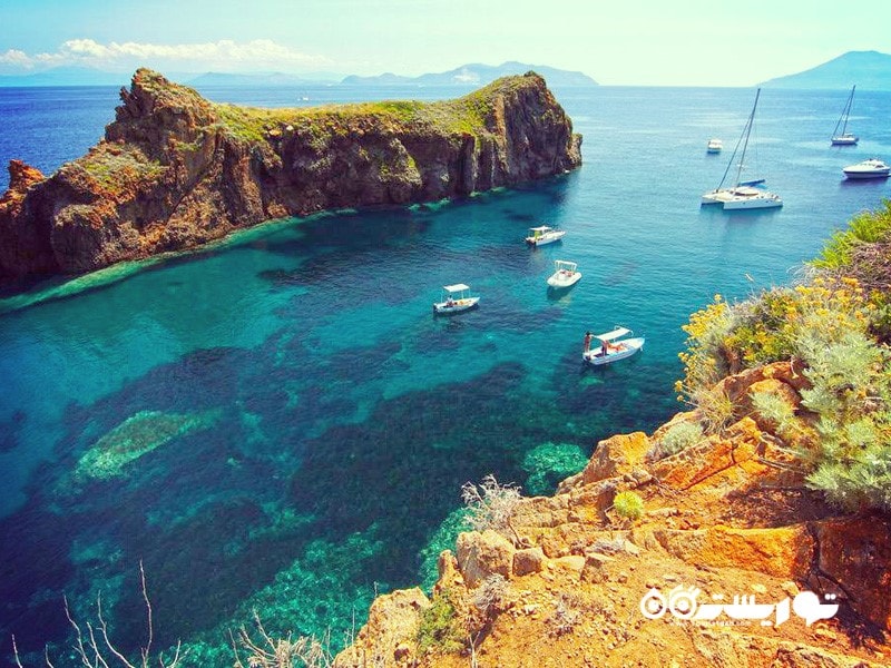 13- جزایر آیولین، ایتالیا یکی از بهترین مقاصد برای سفر در سال 2018 