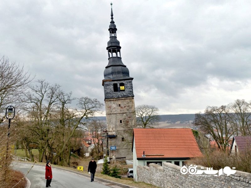 11. برج کلیسای بد فرانکهاوزن (Bad Frankenhausen Church Tower) فرانکهاوزن،