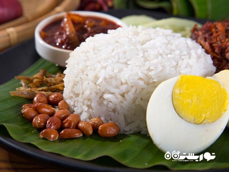 4- ناسی لِماک (Nasi Lemak)