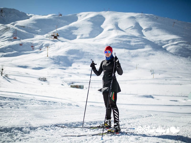 25. به پیست اسکی تهران در ایران بروید 