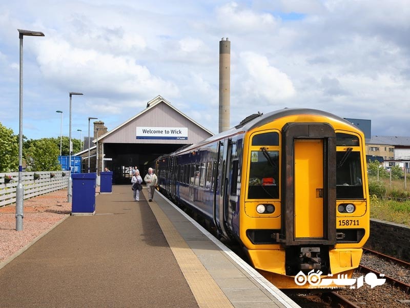 خط ریلی اینیوینِس تِراسو ویکی (Inverness-Thurso/Wick railway) 