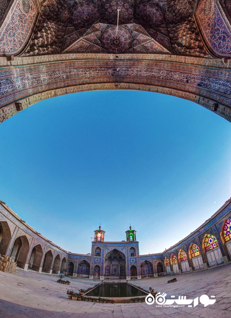 طاق اصلی مسجد نصیر الملک
