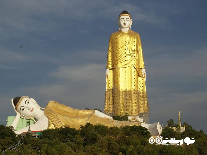 5. ماها بودی تاتاونگ (Maha Bodhi Tataung)، مونیوا، میانمار