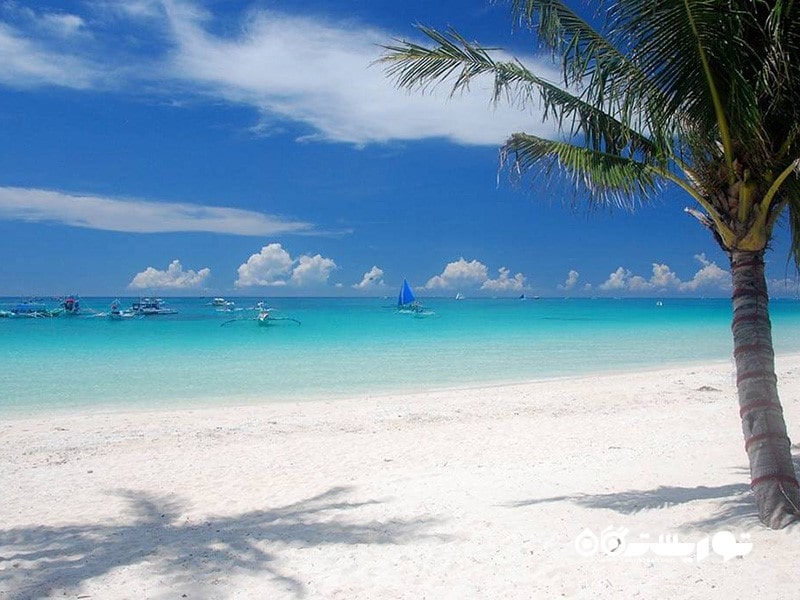 1.ساحل سفید، بوراکای (White Beach, Boracay)