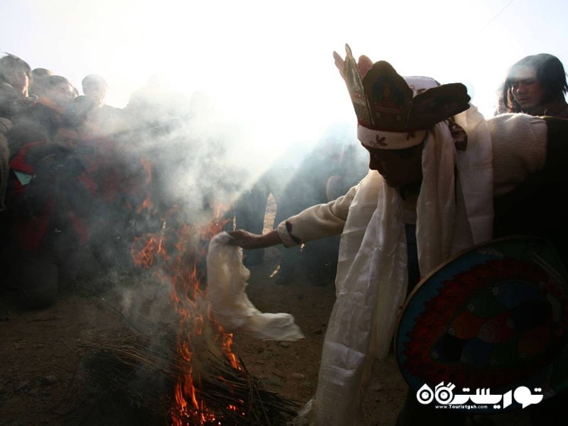 رقص باستانی "پوو" (Wutu) ارواح خبیثه را دفع می کند